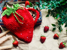 Load image into Gallery viewer, Kids strawberry backpack
