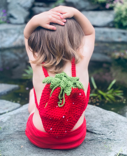 Crochet Handmade backpack