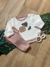 Load image into Gallery viewer, Pink Boho Loungewear suit

